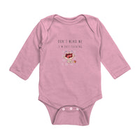 Thumbnail for Don't Mind Me - I'm Just Teething - Long Sleeve Onesie - LC - Colored Image
