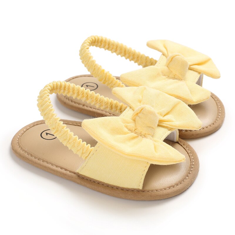 Baby Butterfly Flat With Heel Soft Cork Shoes