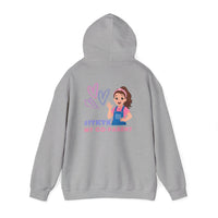 Thumbnail for IYKYK Co-Parent Rachel Coffee Hoodie | Cute Cartoon Mom Graphic Slip Over Sweatshirt Hoodie