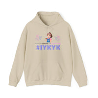 Thumbnail for IYKYK Co-Parent Rachel Coffee Hoodie | Cute Cartoon Mom Graphic Slip Over Sweatshirt Hoodie