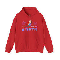 Thumbnail for IYKYK Co-Parent Rachel Coffee Hoodie | Cute Cartoon Mom Graphic Slip Over Sweatshirt Hoodie