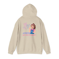 Thumbnail for IYKYK Co-Parent Rachel Coffee Hoodie | Cute Cartoon Mom Graphic Slip Over Sweatshirt Hoodie