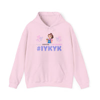 Thumbnail for IYKYK Co-Parent Rachel Coffee Hoodie | Cute Cartoon Mom Graphic Slip Over Sweatshirt Hoodie