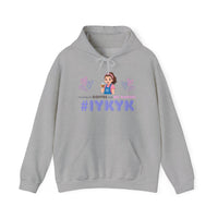Thumbnail for IYKYK Co-Parent Rachel Coffee Hoodie | Cute Cartoon Mom Graphic Slip Over Sweatshirt Hoodie