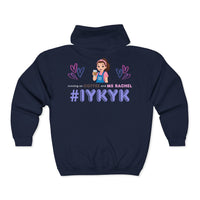 Thumbnail for IYKYK Co-Parent Rachel Coffee Hoodie | Cute Cartoon Mom Graphic Zip Sweatshirt Hoodie