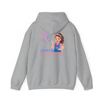 Thumbnail for IYKYK Co-Parent Rachel Coffee Hoodie | Cute Cartoon Mom Graphic Slip Over Sweatshirt Hoodie