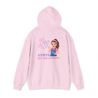 Thumbnail for IYKYK Co-Parent Rachel Coffee Hoodie | Cute Cartoon Mom Graphic Slip Over Sweatshirt Hoodie