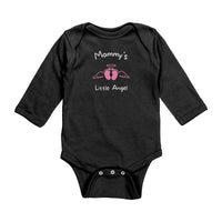 Thumbnail for Mommy's Little Angel - Long Sleeve Onesie - DC