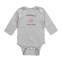 Thumbnail for Mommy's Little Angel - Long Sleeve Onesie - LC