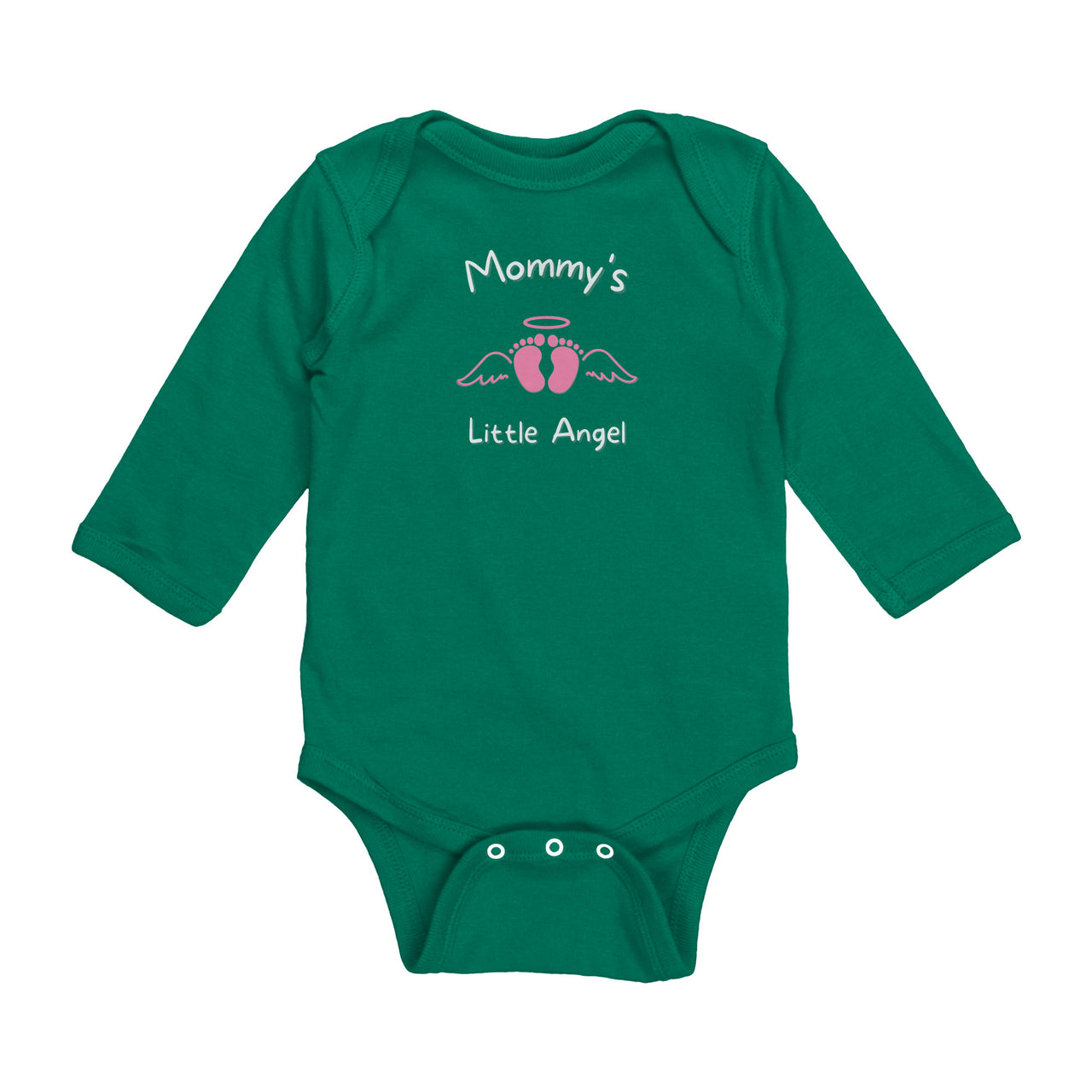 Mommy's Little Angel - Long Sleeve Onesie - DC