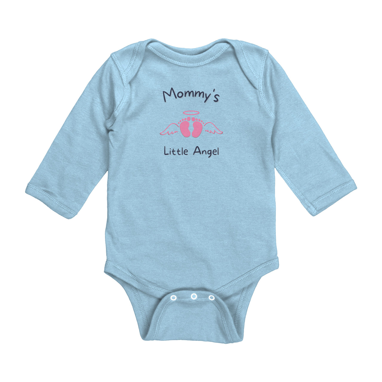 Mommy's Little Angel - Long Sleeve Onesie - LC