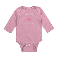 Thumbnail for Mommy's Little Angel - Long Sleeve Onesie - DC
