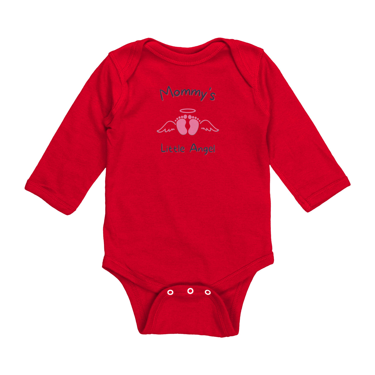 Mommy's Little Angel - Long Sleeve Onesie - LC