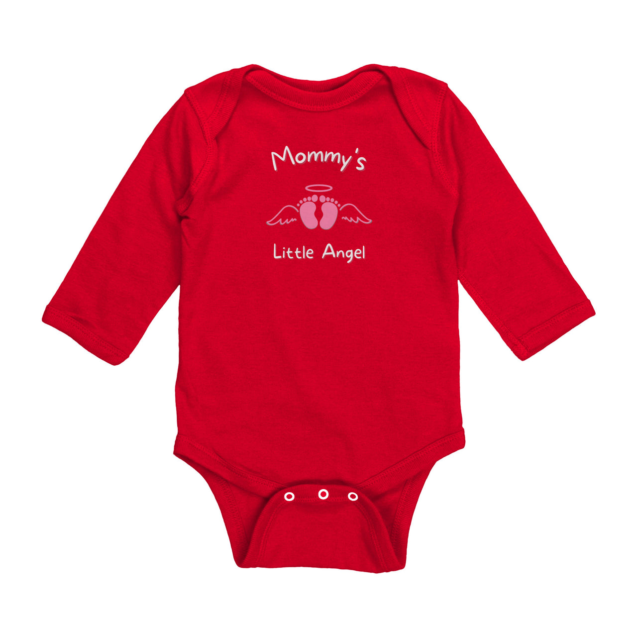 Mommy's Little Angel - Long Sleeve Onesie - DC