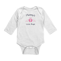 Thumbnail for Mommy's Little Angel - Long Sleeve Onesie - LC